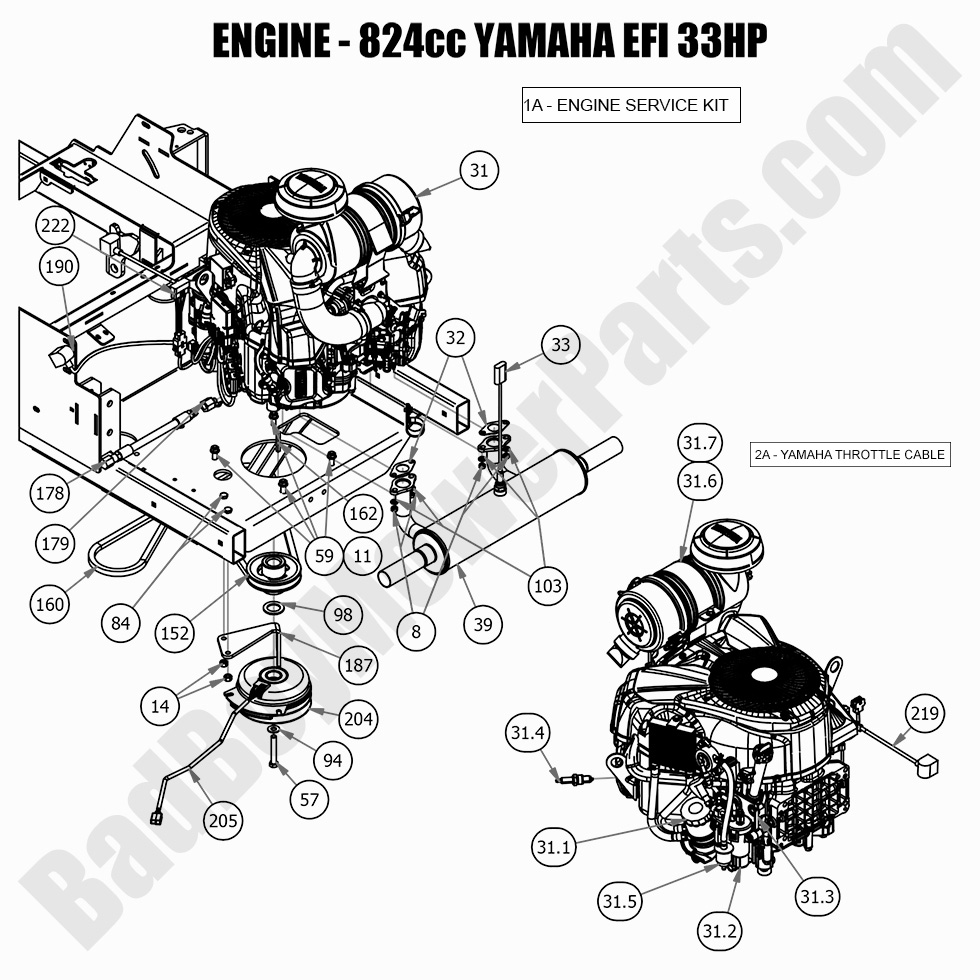 2021 Rogue - Engine - Yamaha EFI